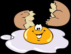 egg, smiling, happy