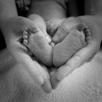 baby feet, heart, love
