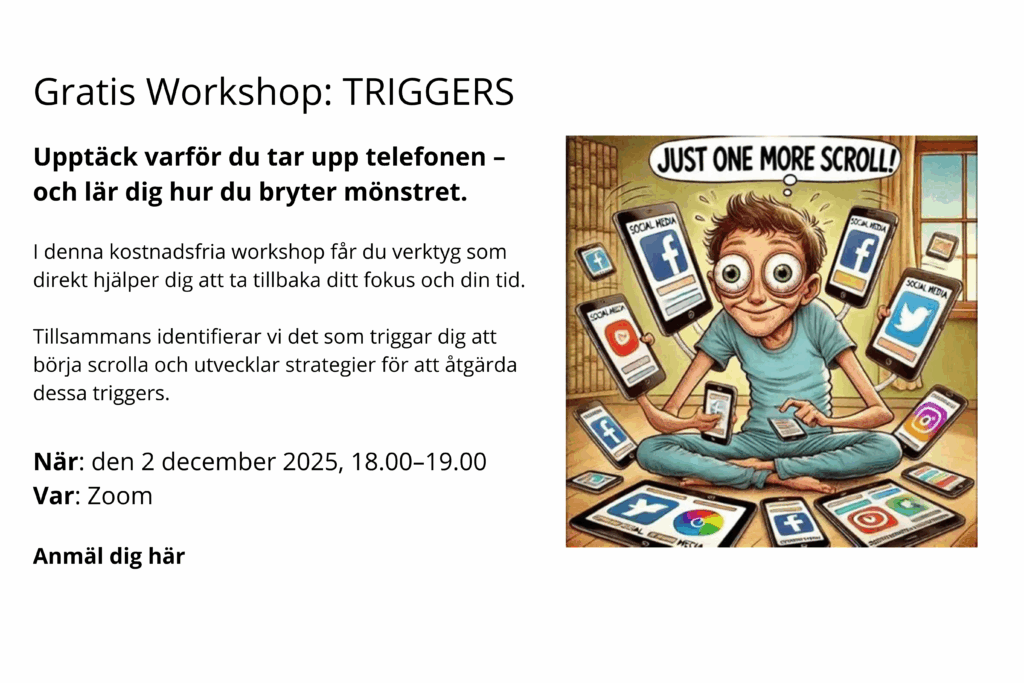 bli av med telefonberoende