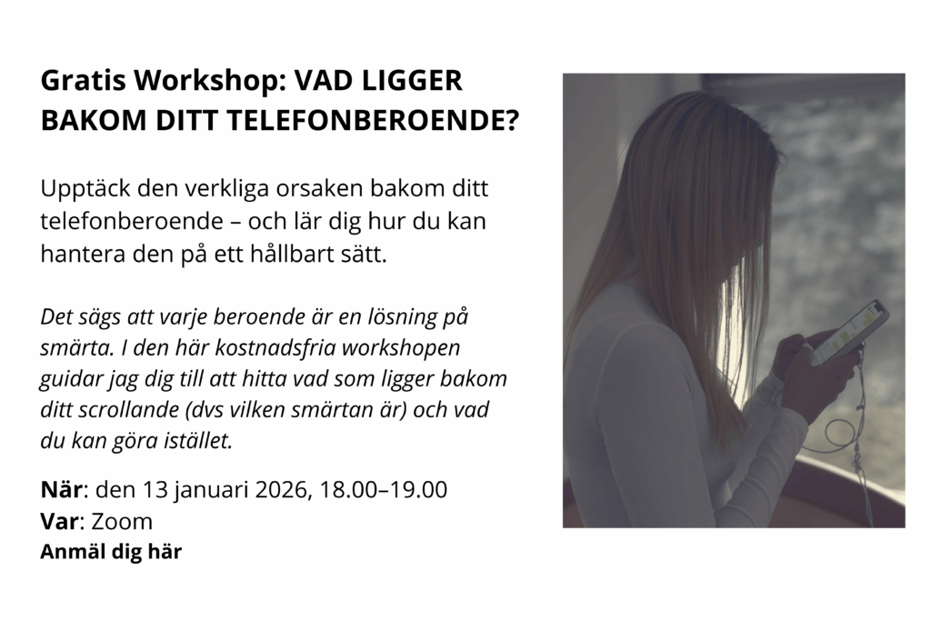 bli av med telefonberoende